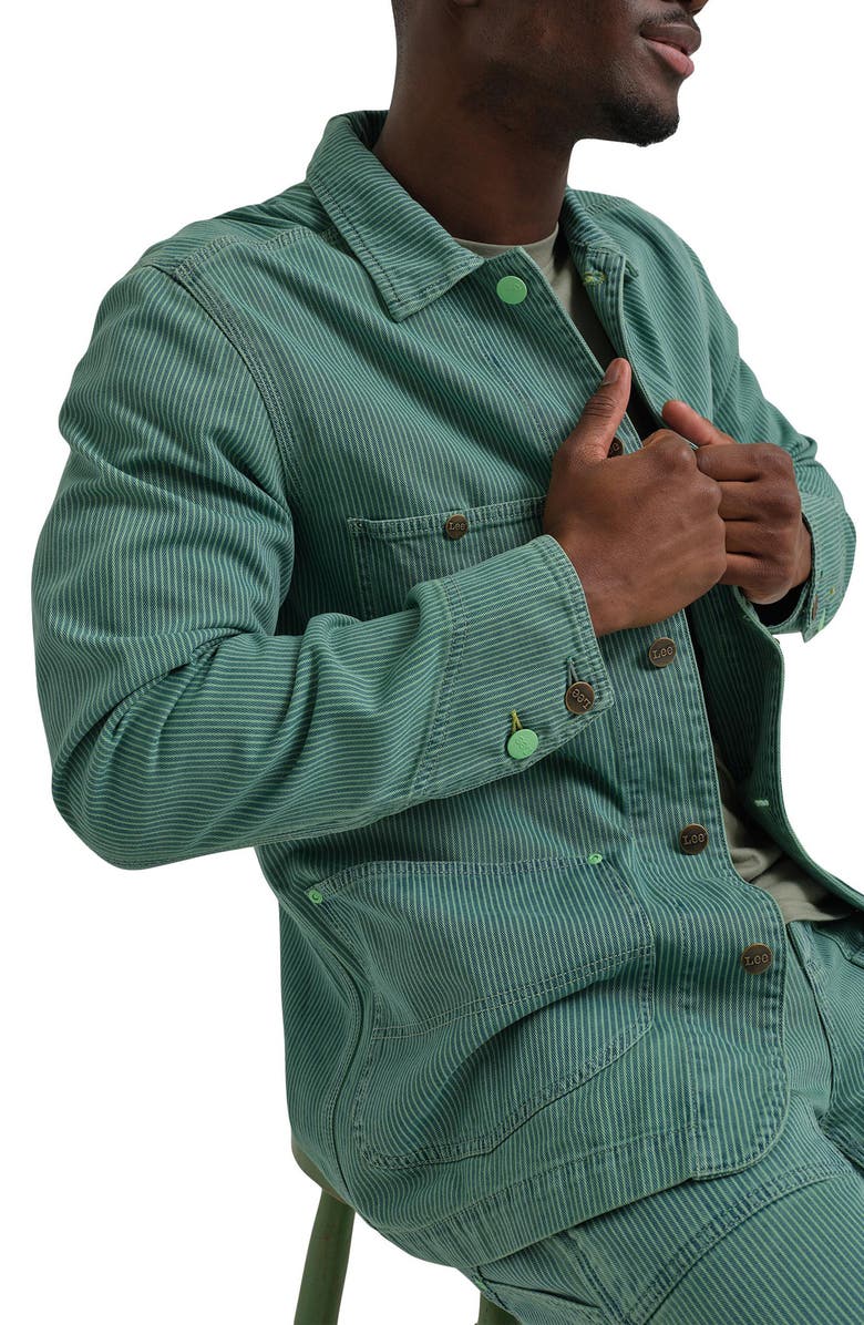 Lee X Crayola Jacket, Alternate, color, Overdye Magic Mint R