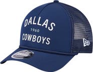 New Era Men's New Era  Navy Dallas Cowboys Active Minimalist M-Crown A-Frame 9FORTY Adjustable Hat