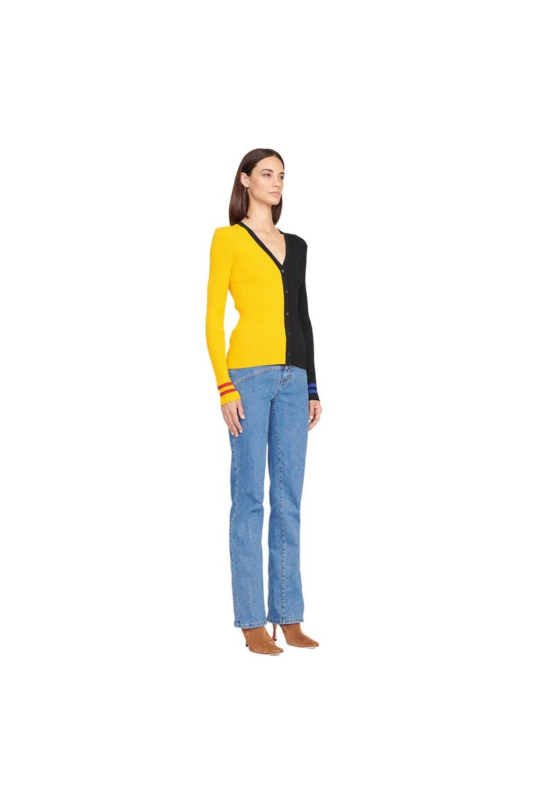 Women's STAUD Gold/Black Pittsburgh Steelers Cargo Sweater, Alternate, color, Gold