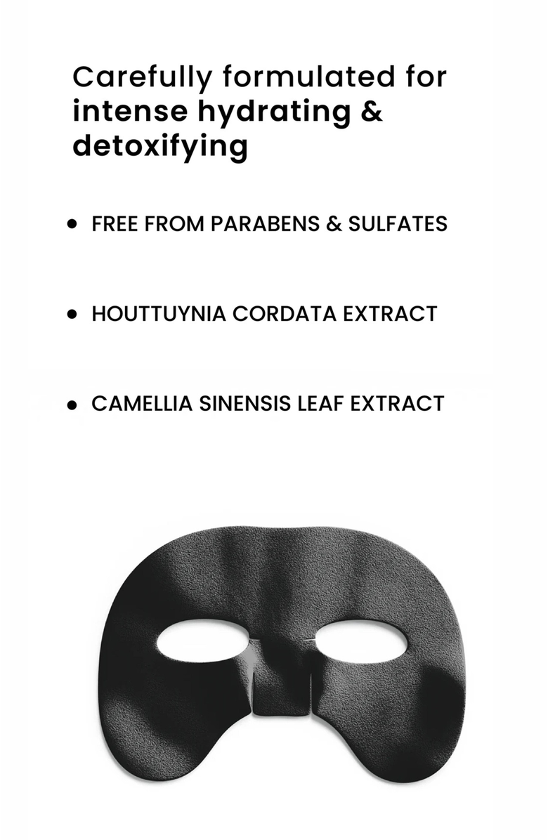 Forte Series Charcoal Mask, Alternate, color, Black