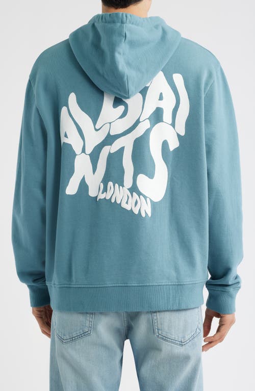 Allsaints Orlando Logo Graphic Hoodie