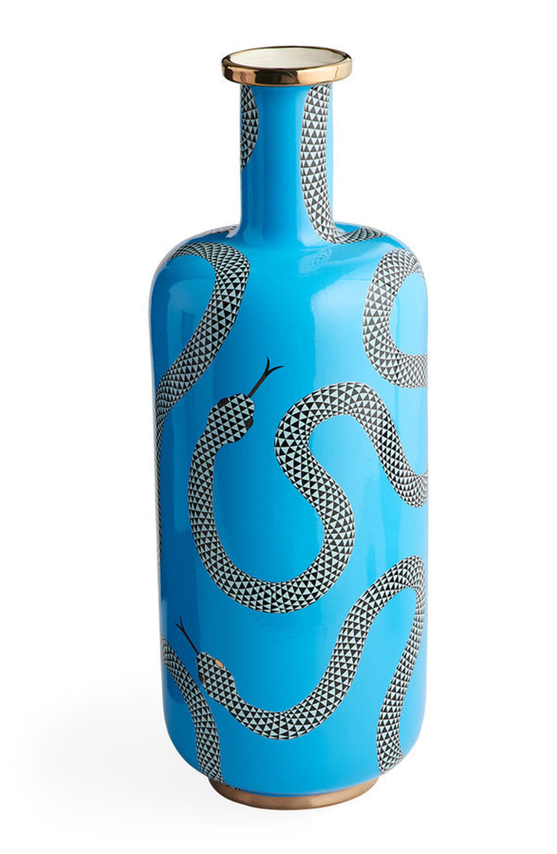 Jonathan Adler Eden Tall Bottle Vase, Main, color,