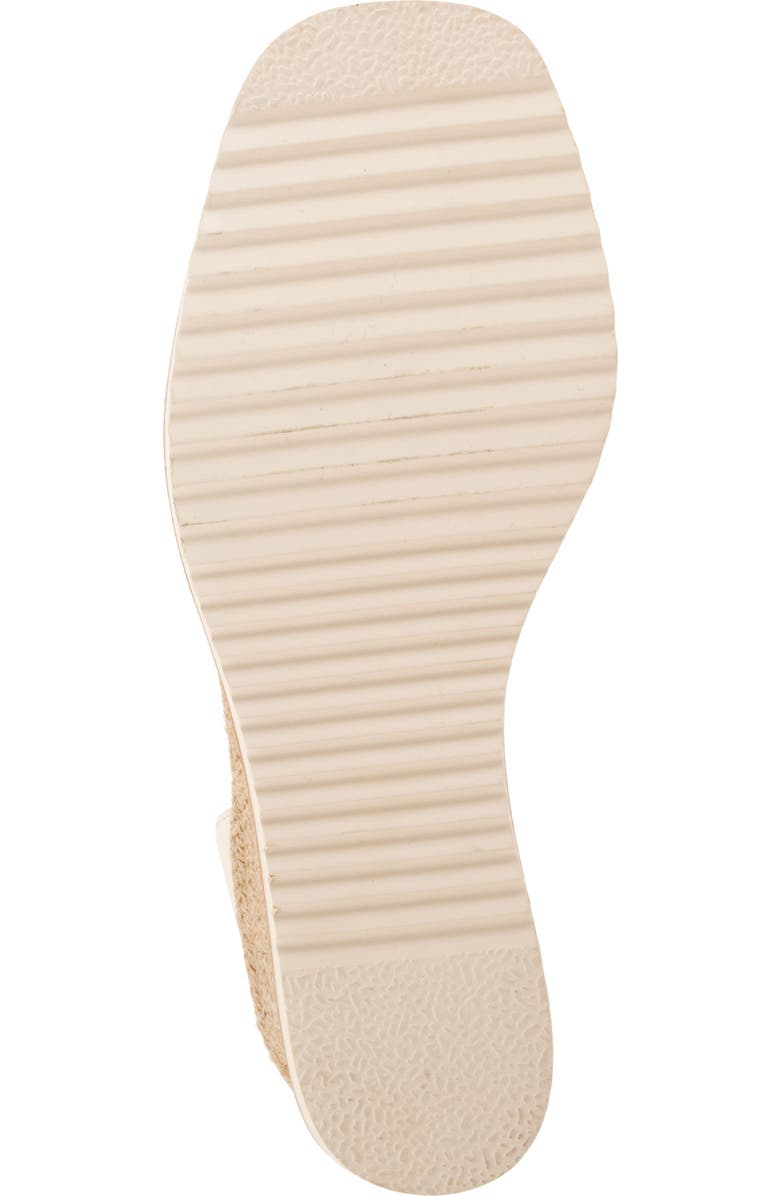 EOS FOOTWEAR Zeline Platform Wedge Sandal, Alternate, color, Bone