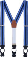 Trafalgar Balint Stripe Grosgrain Suspenders