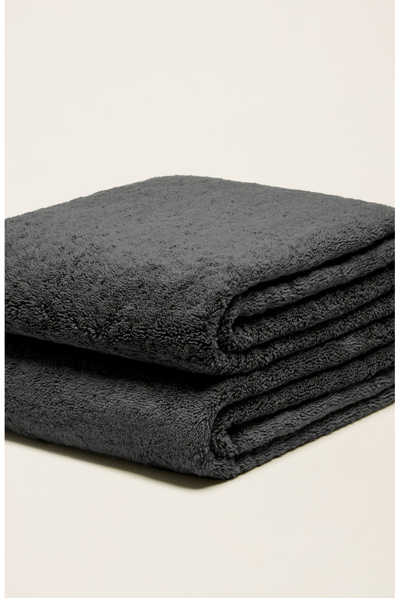 Ultraplush Australian Cotton 2-piece Bath Sheet Set, Alternate, color, Charcoal