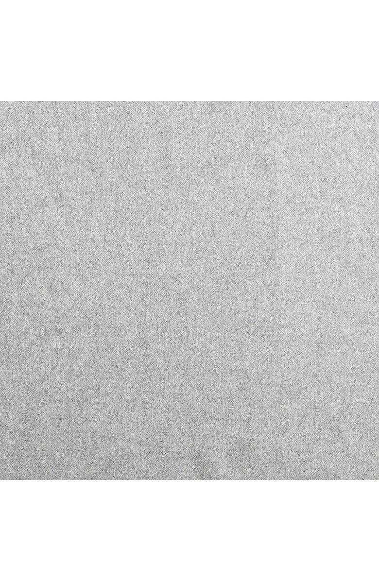 Calvin Klein Mélange Flannel Sheet Set, Alternate, color, Silver Grey