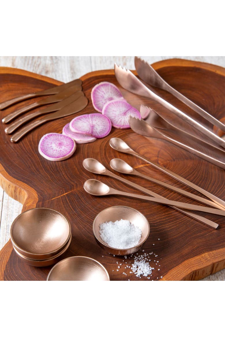 Rosé Streamlined Spreaders - Set of 4, Alternate, color, Gold