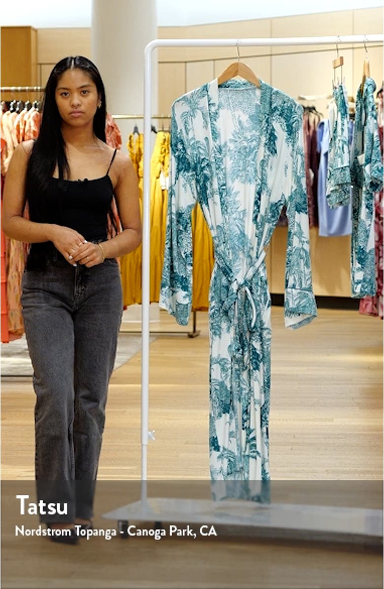 Print Maxi Robe, sales video thumbnail