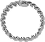 Argento Vivo Sterling Silver Mini San Marco Chain Bracelet