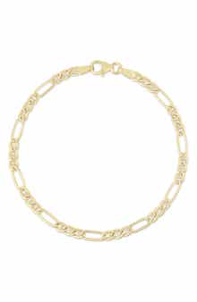 Ember Fine Jewelry 14K Gold Mariner Link Chain Bracelet