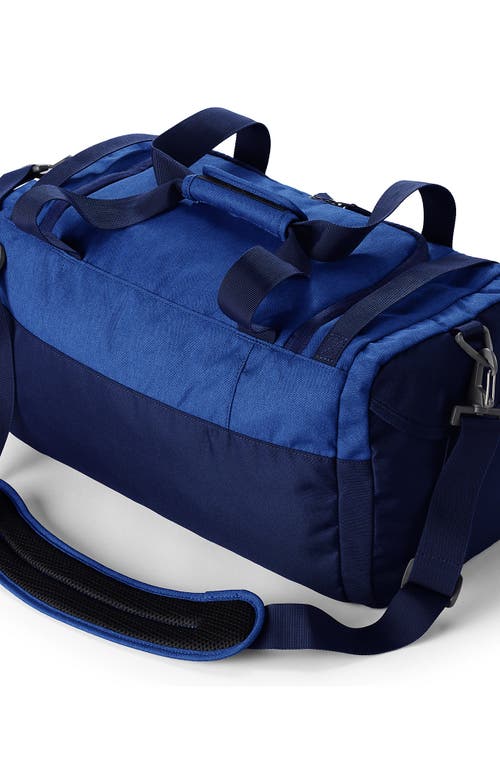 Lands' End Small All Purpose Travel Duffle Bag In Light Blue Twilight Heather
