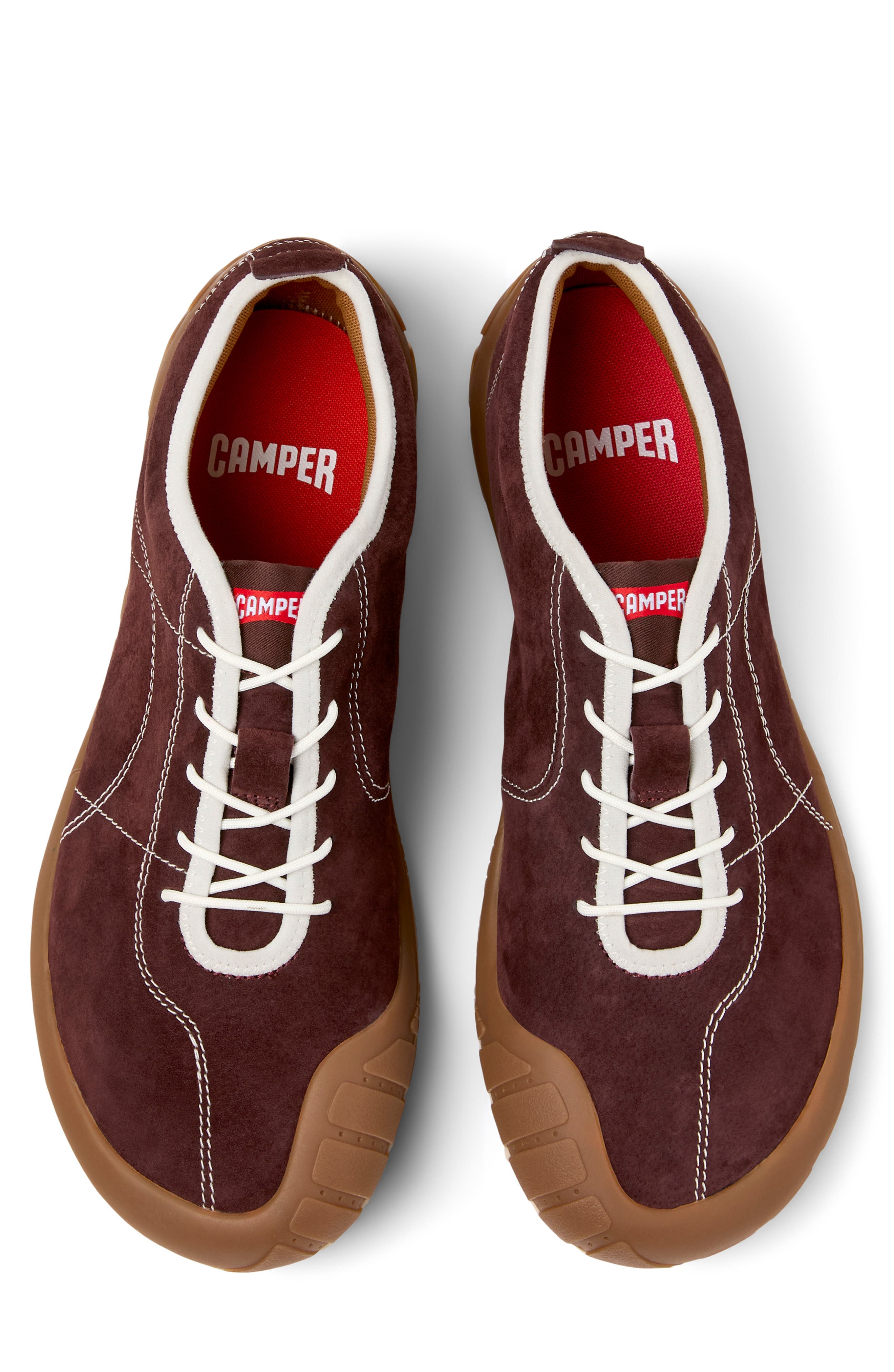 Camper Peu Path Sneaker, Alternate, color, Burgundy