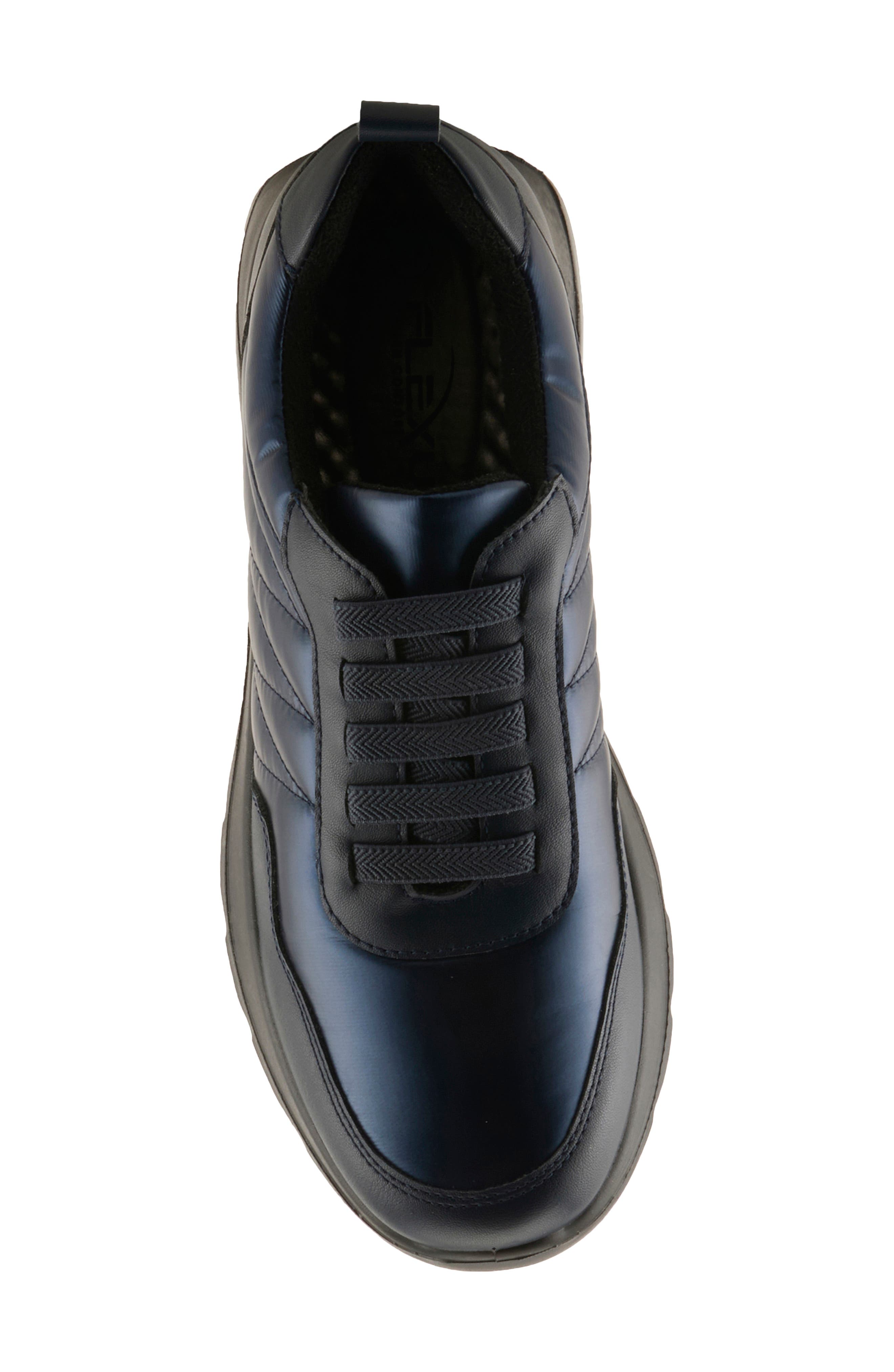 Clariona Water Resistant Sneaker, Alternate, color, NAVY MULTI