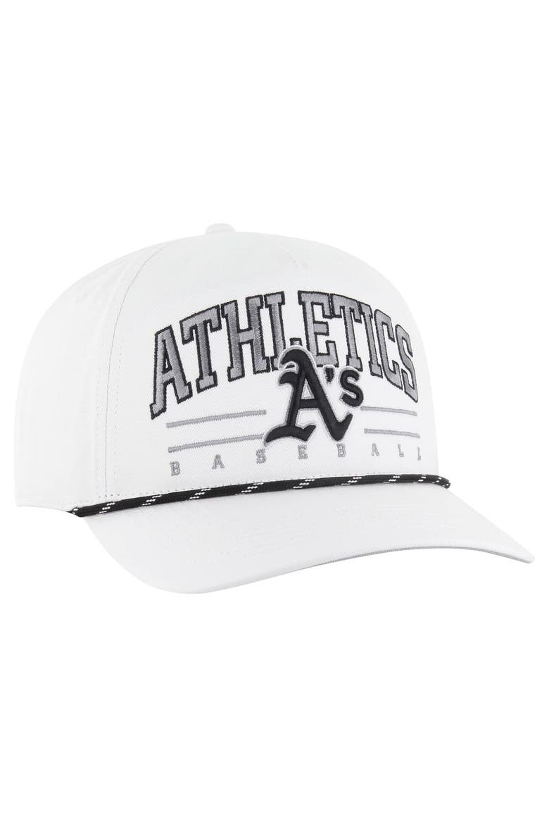 Men's '47 White Athletics Roscoe Speckle Hitch Adjustable Hat, Alternate, color, White