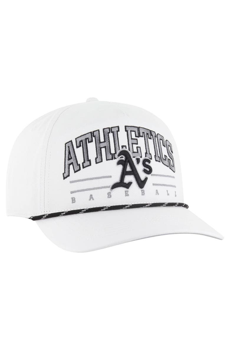'47 Men's '47 White Athletics Roscoe Speckle Hitch Adjustable Hat, Alternate, color, White