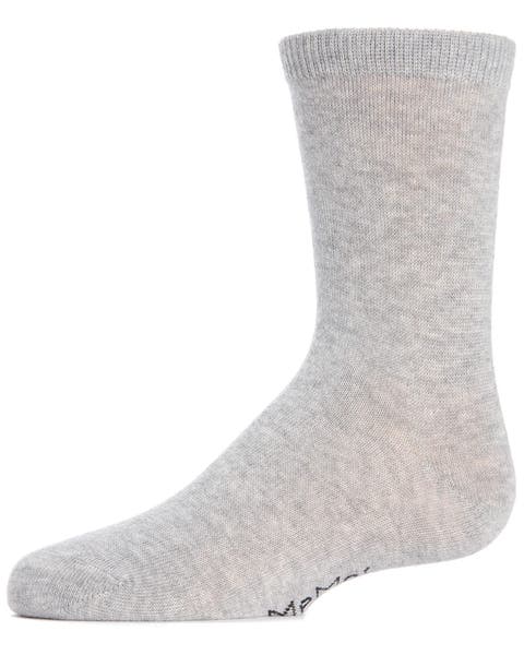 Kids' Basic Cotton Blend Crew Socks (Toddler, Little Kid & Big Kid)