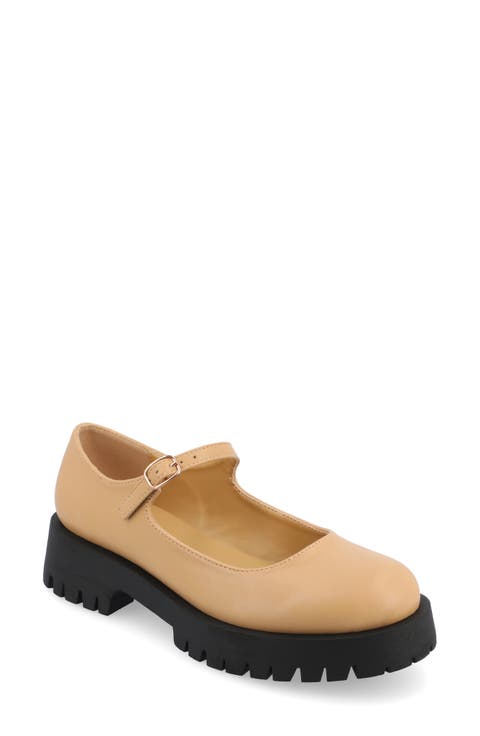 Kamie Mary Jane Platform Flat (Women)