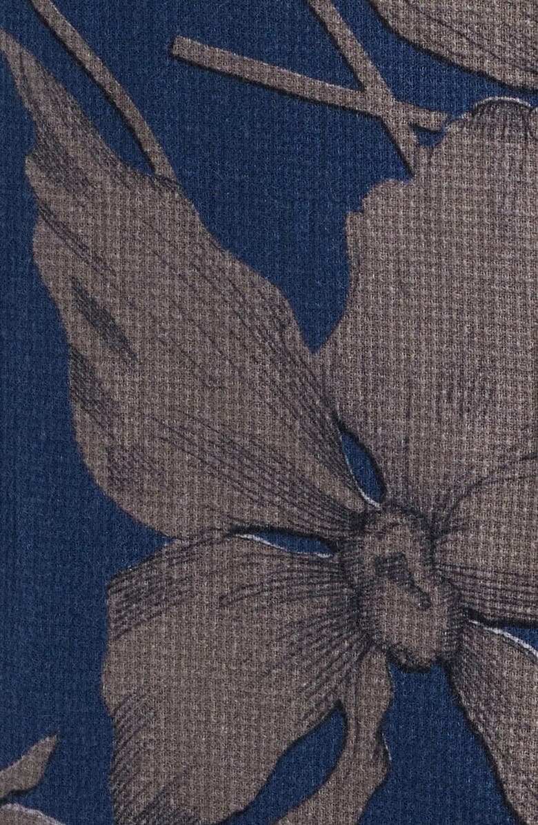 AllSaints Parterre Print Button-Up, Alternate, color, Bay Blue