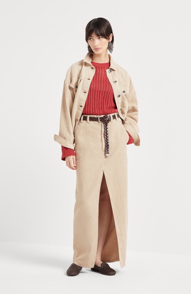 Brunello Cucinelli Jacket with monili, Alternate, color, 