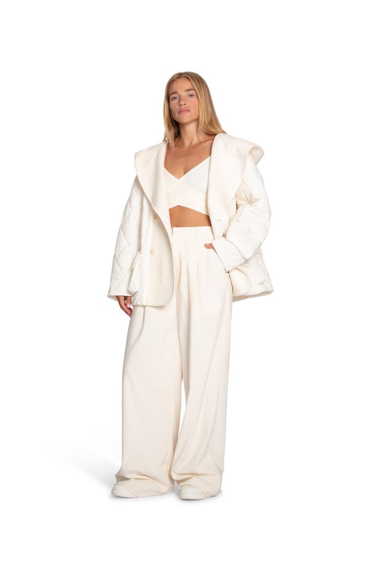 Only You Quilted Utility Jacket, Alternate, color, White