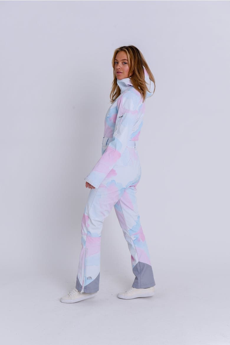 Chic Ski Suit Watercolour, Alternate, color, Watercolour