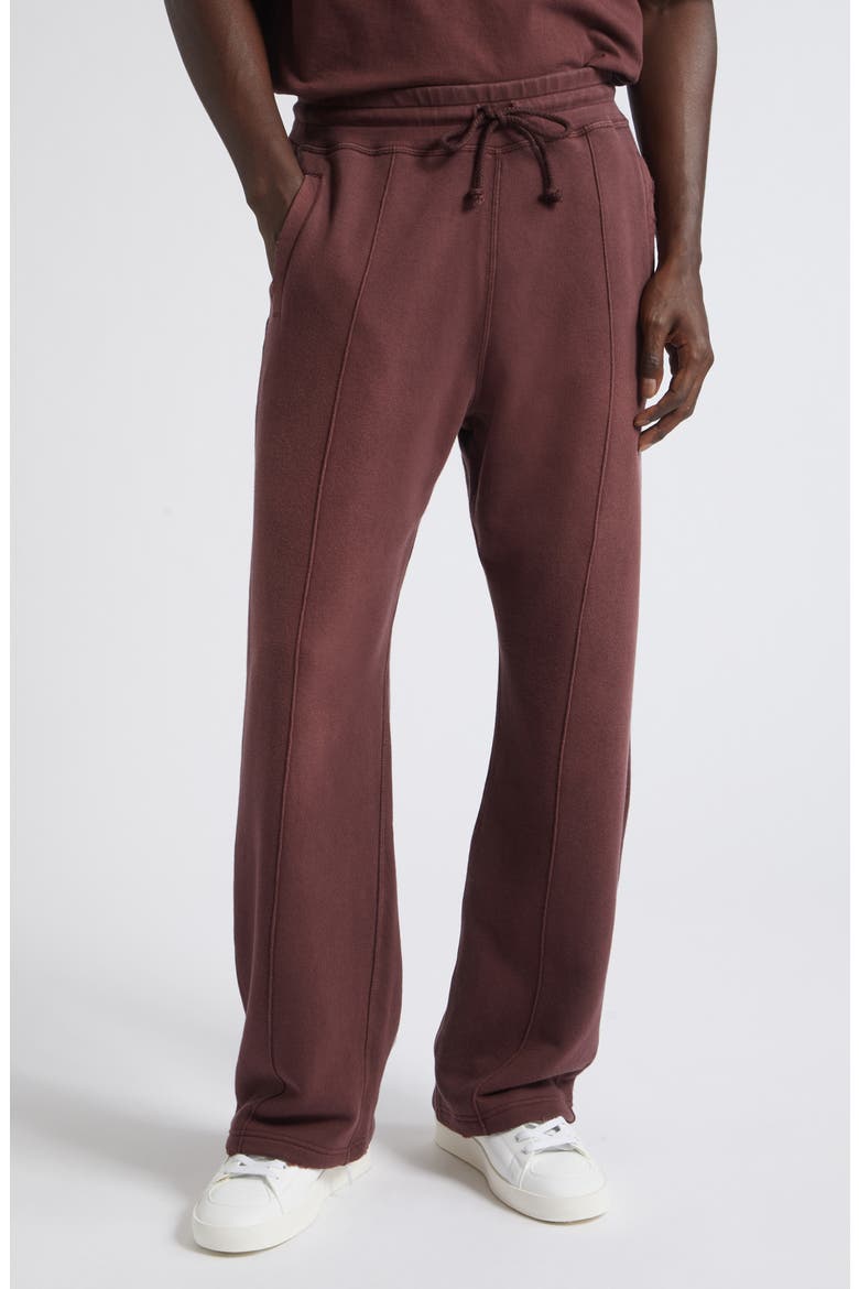Star Unisex Wide Jogging Pants, Main, color, WINDSOR WINE