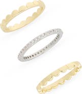 Covet Pack of 3 Assorted Stacking Rings