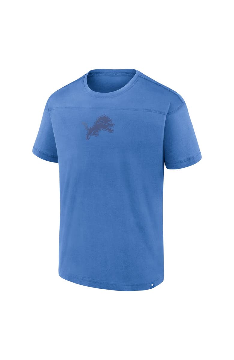 FANATICS Men
s Fanatics Blue Detroit Lions Mini Tonal T-Shirt, Alternate, color, Blue