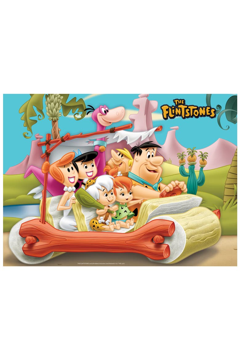 Yabba Dabba Doo 100 Piece Jigsaw Puzzle, Alternate, color, Multicolor