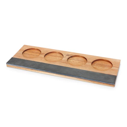 Twine Acacia Wood Wine Flight Board In Wood
