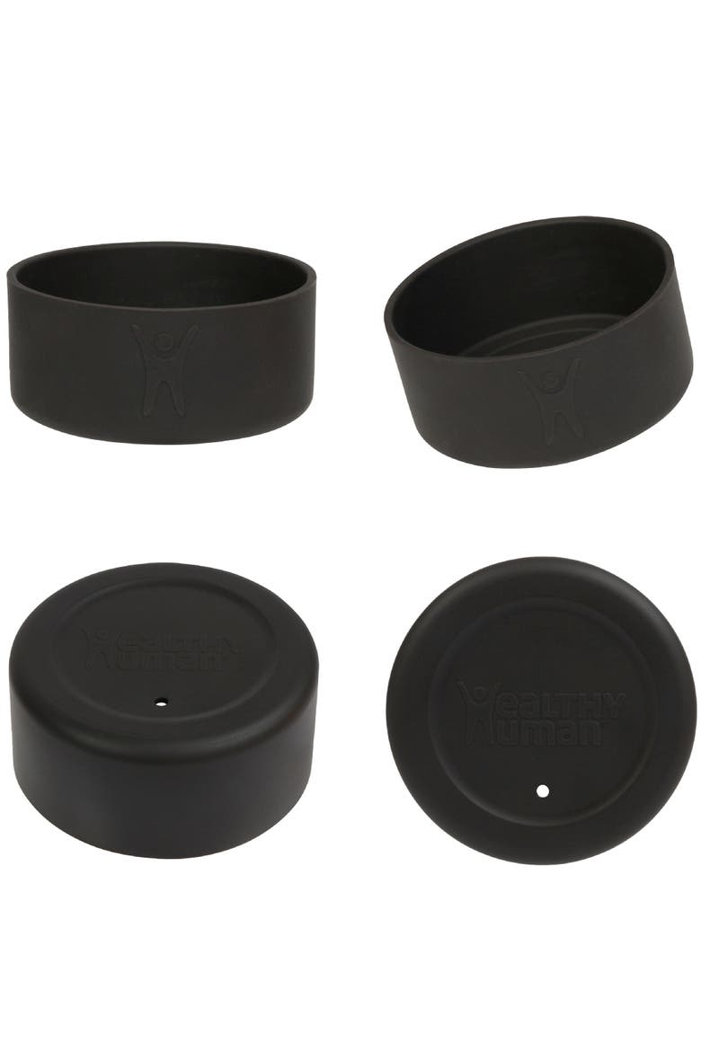 Protective Silicone Bumper Boots for Bottle, Alternate, color, Black