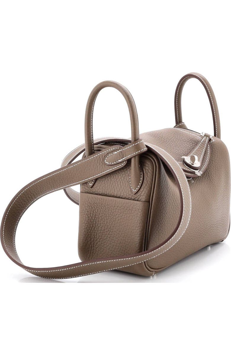 Pre-Owned Hermes Lindy Bag Clemence Mini, Alternate, color, Etoupe
