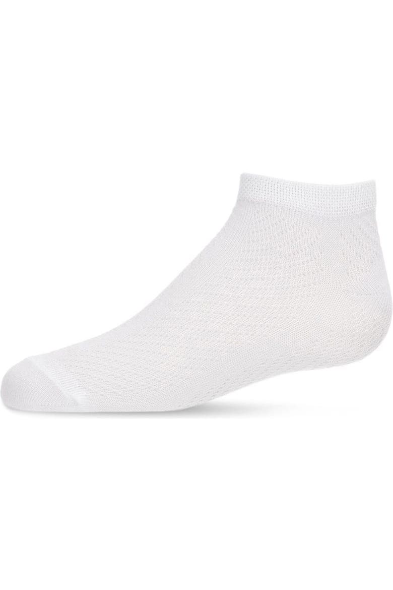 Pointelle Super Soft Anklet Sock, Main, color, White