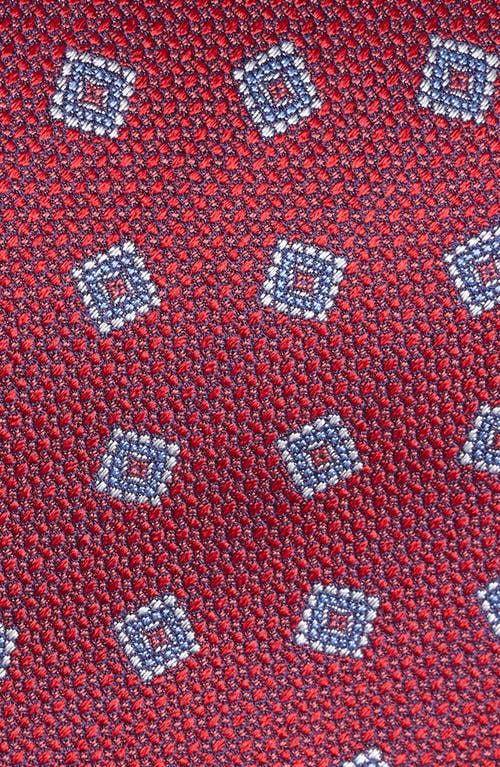 David Donahue Neat Silk Tie