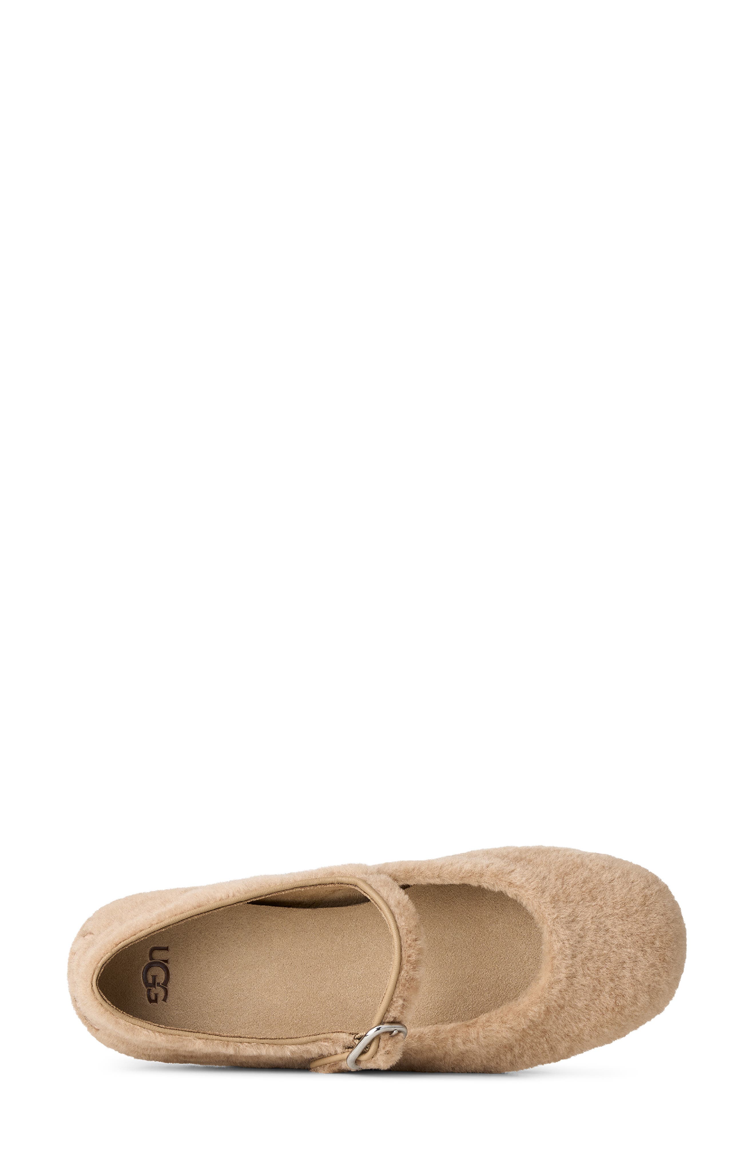 Quill Mary Jane Flat, Alternate, color, BEACHWOOD