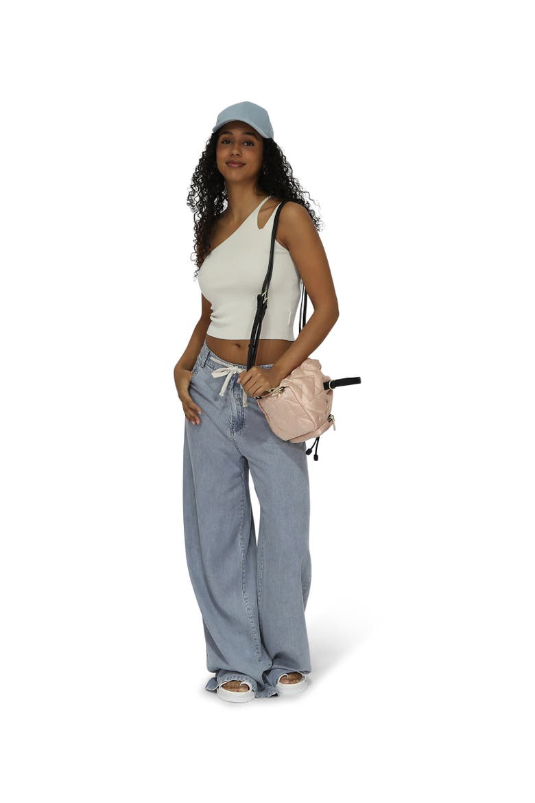 Set On You Wide Leg Pant, Alternate, color, Stonewash blue