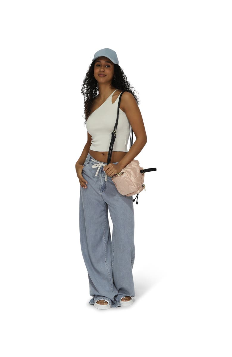 Belle & Bloom Set On You Wide Leg Pant, Alternate, color, Stonewash Blue