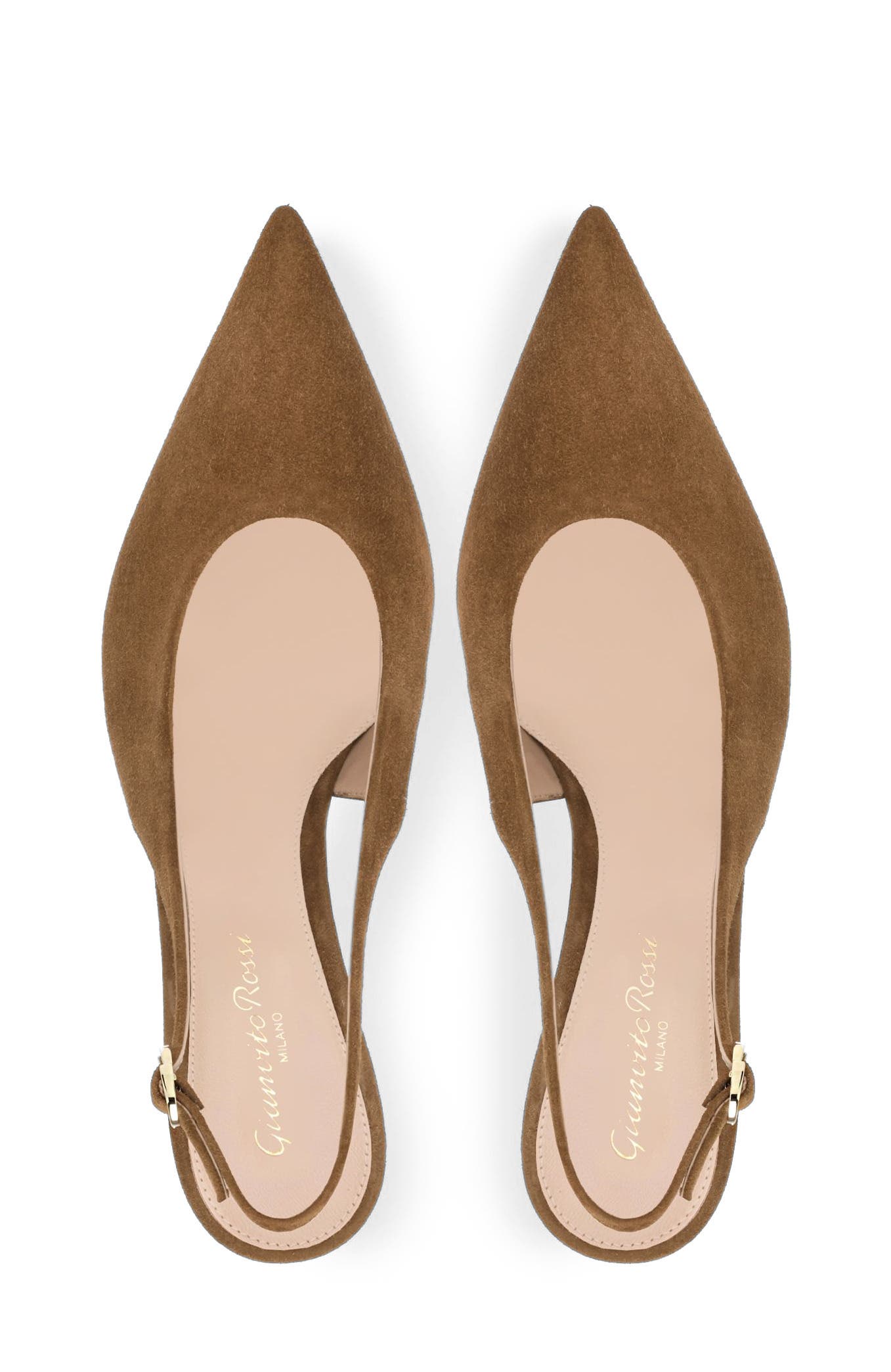 Robbie Sling 55 Pump, Alternate, color, Brown Suede
