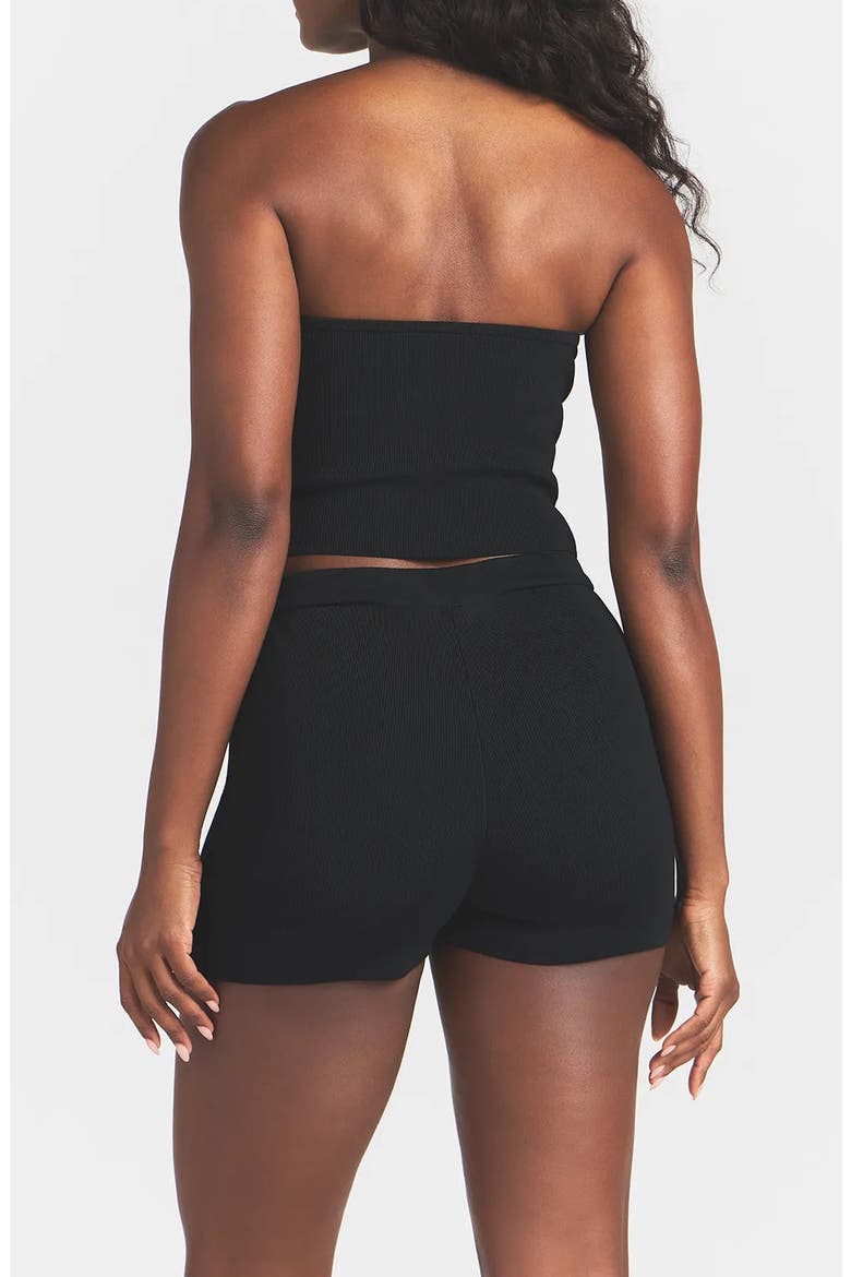Refined Knit Tube Top, Alternate, color, ONYX