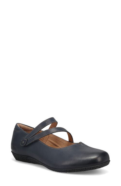Taos Banter Mary Jane Flat In Blue