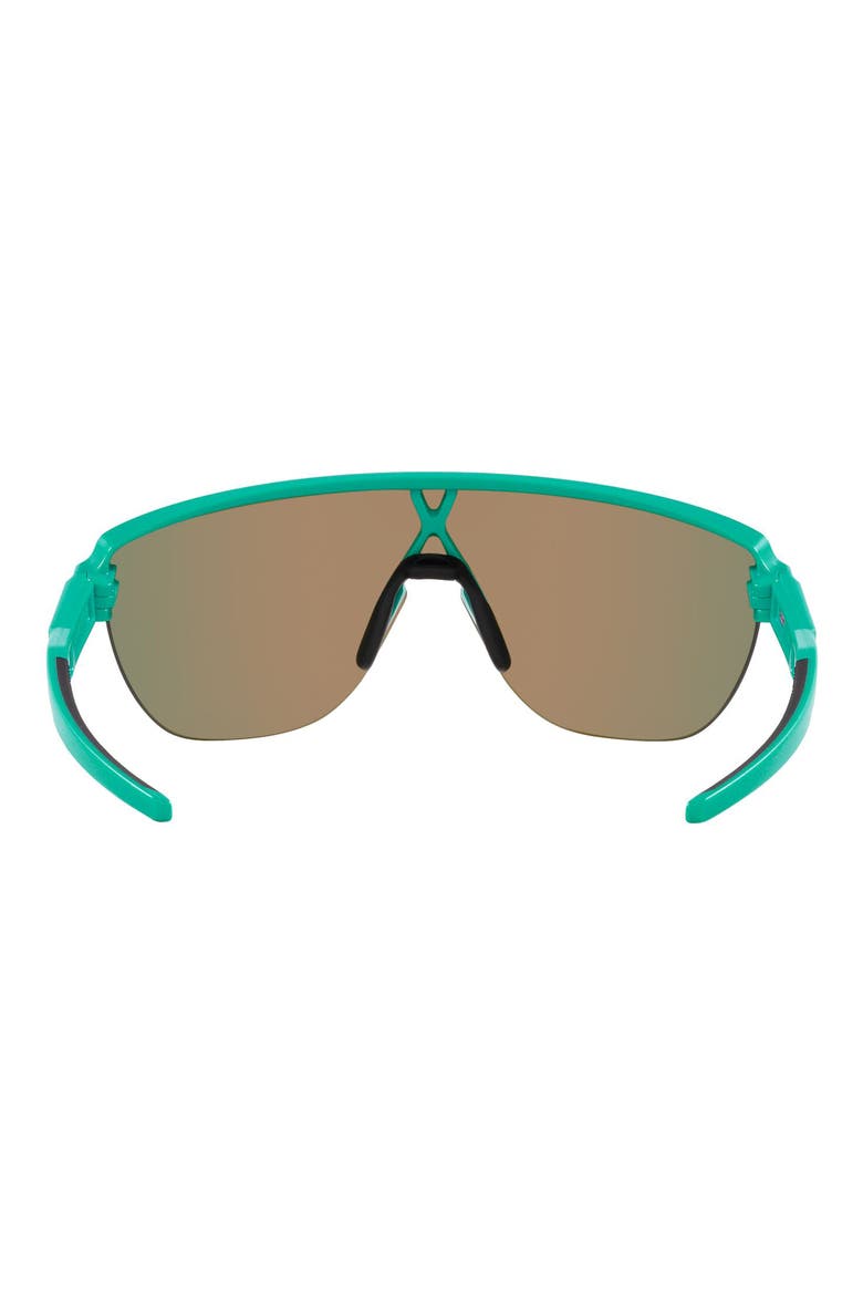 Corridor 142mm Semi Rimless Prizm™ Polarized Shield Sunglasses, Alternate, color, RUBY