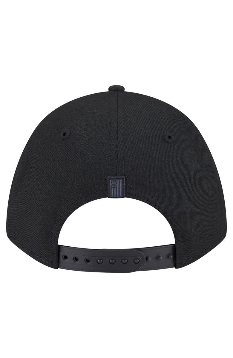 New Era Men's New Era  Black Denver Nuggets Game Day Flag A-Frame 9FORTY Adjustable Hat, Alternate, color, Black