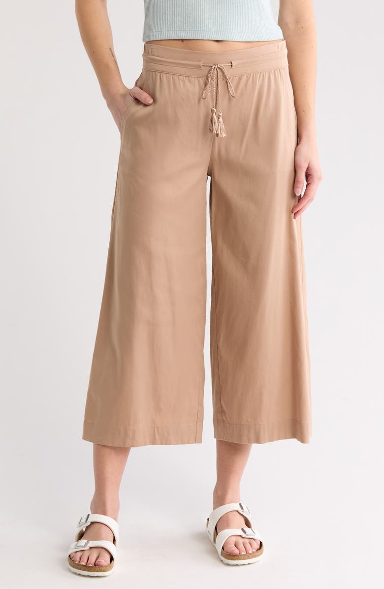 TravisMathew Wide Leg Capri Pants, Main, color,