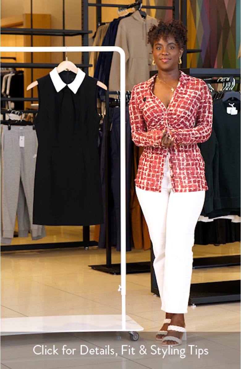 Gemma Sleeveless Flare Minidress, sales video thumbnail