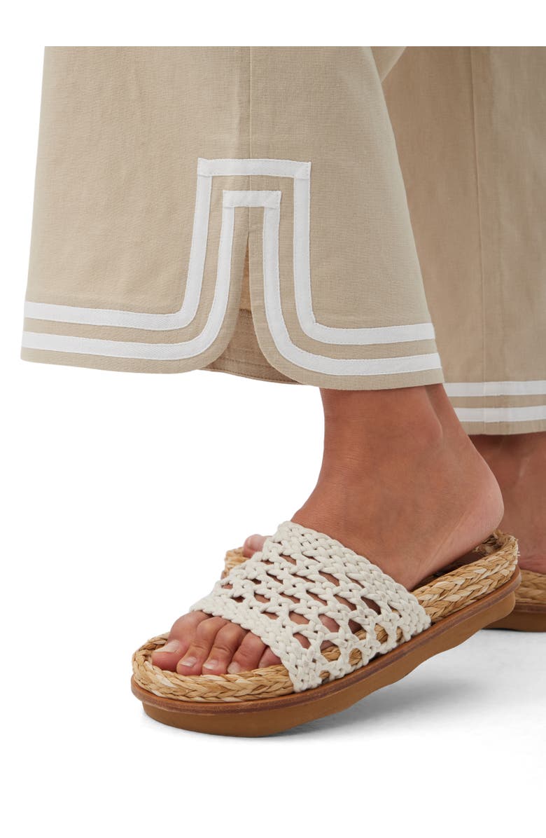 Trina Turk Abbey Linen Ankle Pant, Alternate, color, 