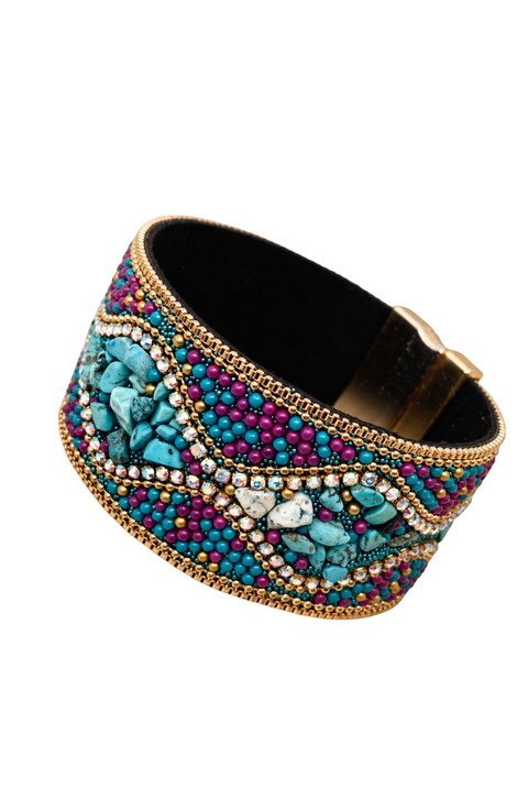 Boho Magnetic Cuff Bracelet