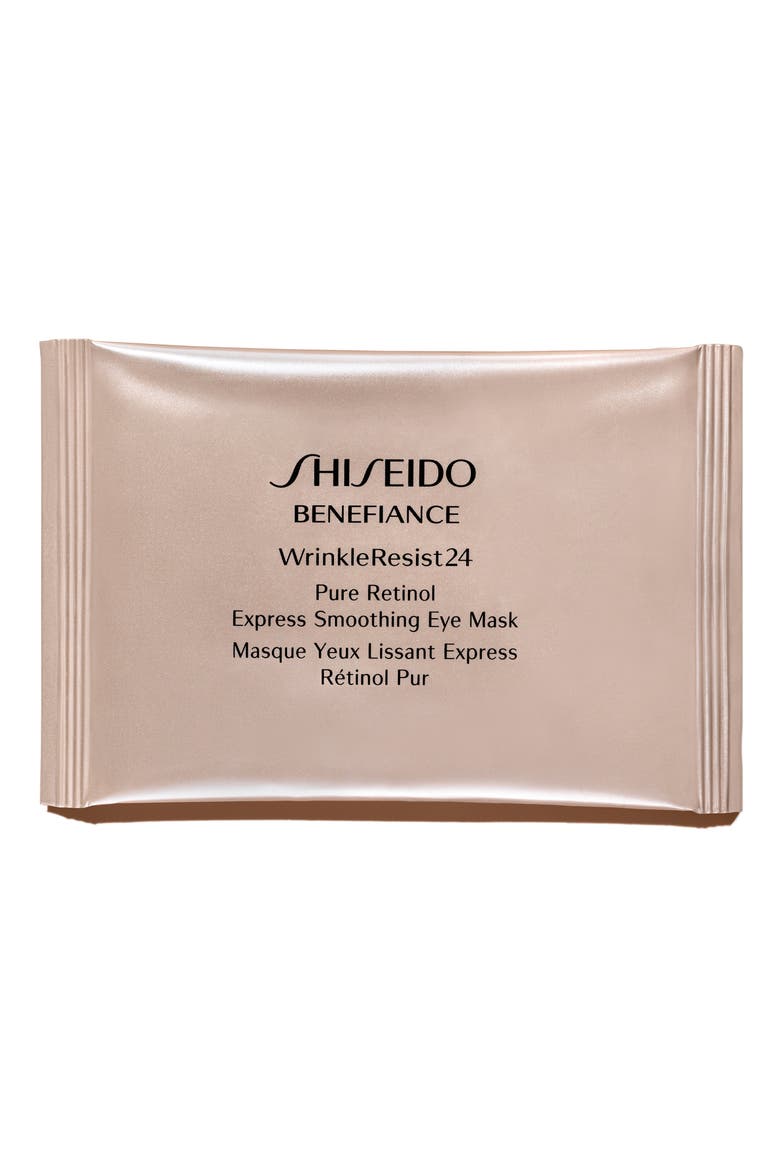 Benefiance WrinkleResist24 Pure Retinol Express Smoothing Eye Mask, Main, color, NO COLOR