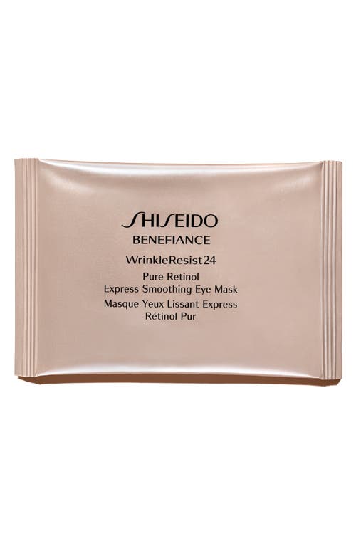 Shiseido Benefiance WrinkleResist24 Pure Retinol Express Smoothing Eye Mask  product
