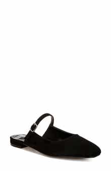 Dublish Snake Embossed Faux Leather Mule