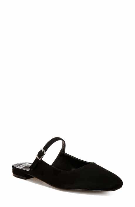 Dublish Snake Embossed Faux Leather Mule